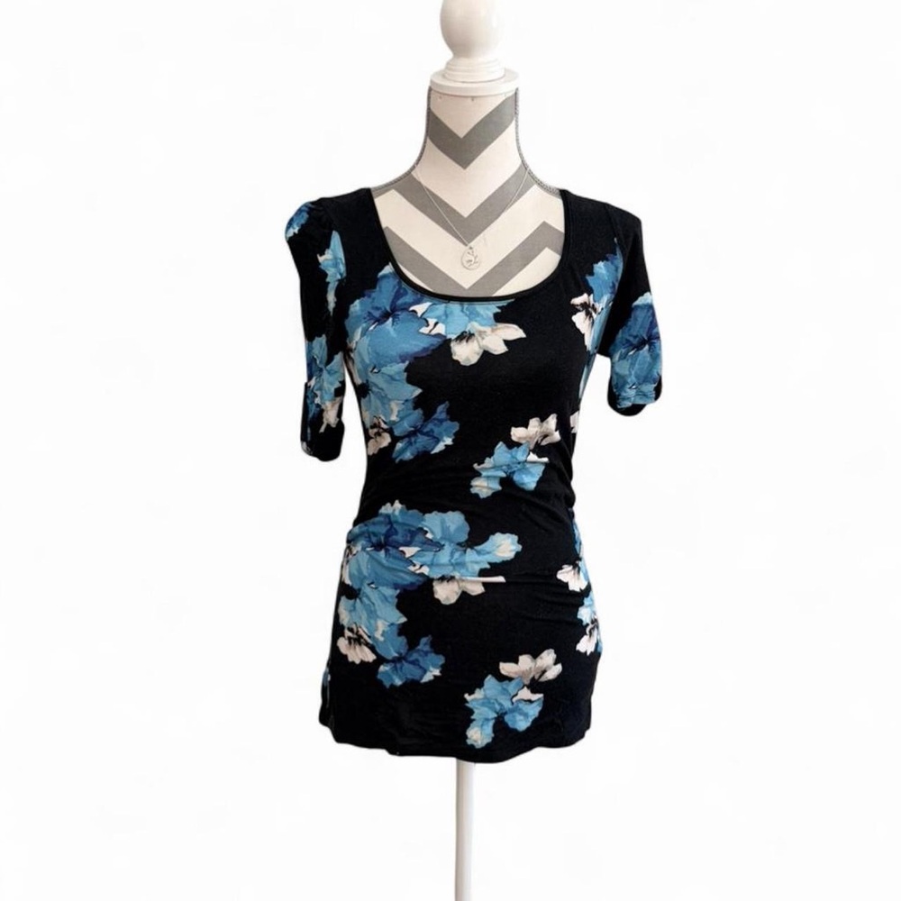 WHBM Floral Top